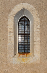 Fototapeta na wymiar Old church window