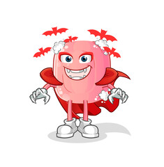 soap Dracula illustration. character vector