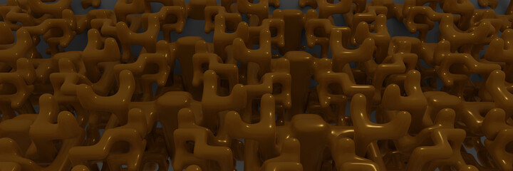 3d Abstract Design © Cubitron