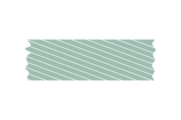 Colorful washi tape with a cute pattern. for decorating greeting cards