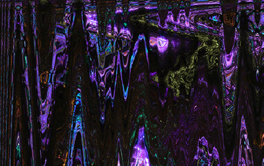 abstract kaleidoscope dark background, glitch art texture
