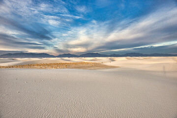 Fototapeta na wymiar White Sands National Park Dunes New Mexico