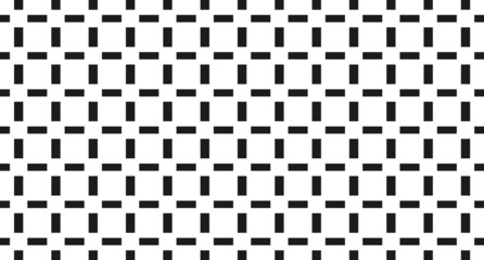 Check Pattern, Black and White Background