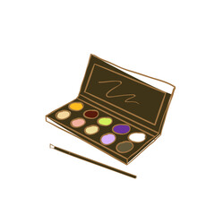 Design doodle art vector illustration of women makeup property