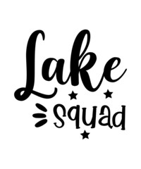 Lake SVG Bundle, Lake Fishing Clipart, Lake Camping PNG for Sublimation, Lake House Sayings SVG Cut, Lake Campsite Dxf Quotes, Lake Vacation