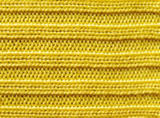 Yellow color fabric texture background	
