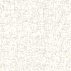 Greige plain seamless linen wash texture. Neutral tone minimal fabric effect background. Natural woven cloth for beach wedding. Coastal cottage style design material. High quality raster jpg swatch.