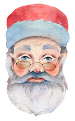 Santa Claus in Watercolor - 482207242
