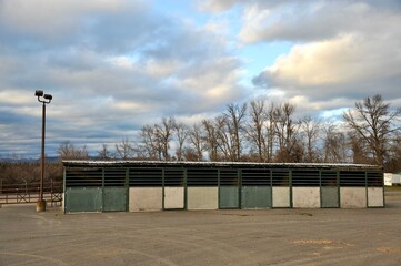 livestock stalls