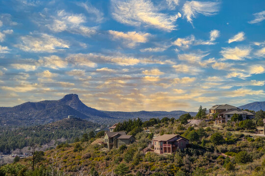 Thumb Butte In Prescott Arizona 