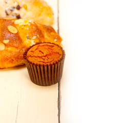 sweet bread cake selection