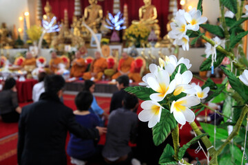 Fototapeta na wymiar Faith and religion. Buddhism.
