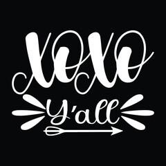 Xoxo Ya'll Svg