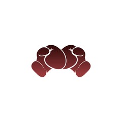 Fototapeta na wymiar Boxing logo icon design template illustration