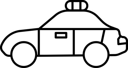 Police car icon © nuiiun