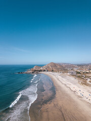 Fototapeta na wymiar Cerritos Beach in Todos Santos, Baja California