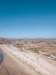 Cerritos Beach in Todos Santos,  Baja California