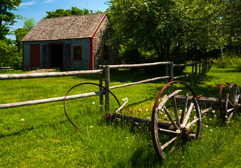Fototapeta premium Rural farm, nova scotia