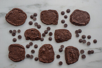 brownie chocolate cookies