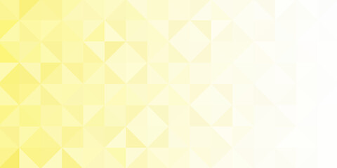 Fototapeta na wymiar Yellow segmented background. Triangular pixelation. Color texture.