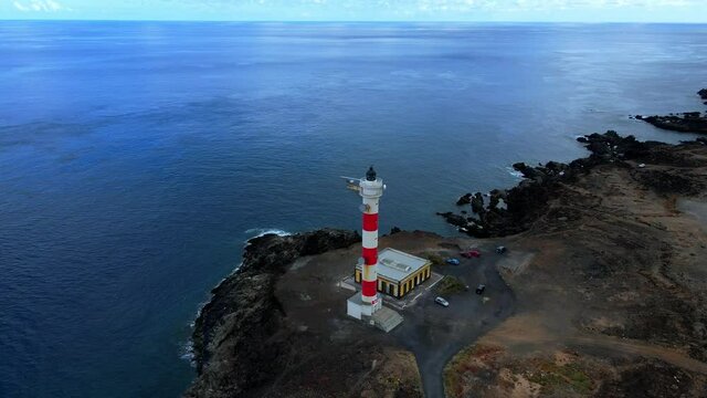 Lighthouse in Tenerife coast