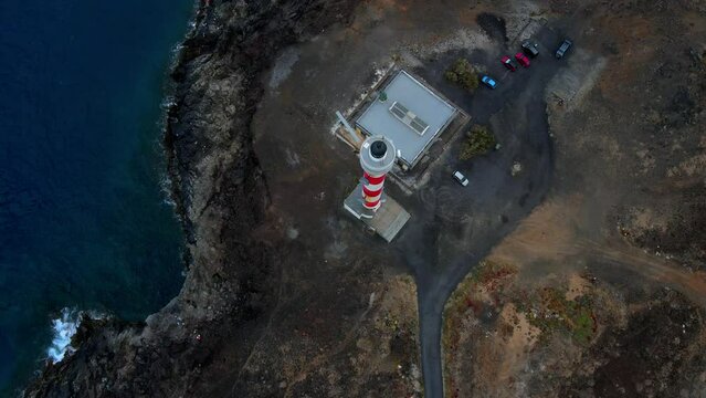 Lighthouse in Tenerife coast
