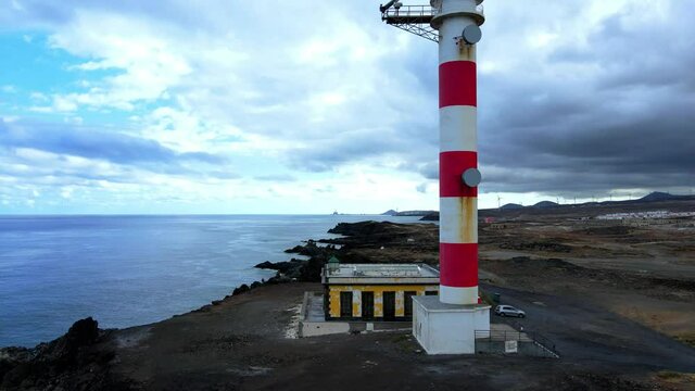 Lighthouse in Tenerife coast