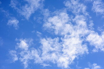 Clouds with blue sky.Natural background