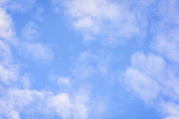 Clouds with blue sky.Natural background