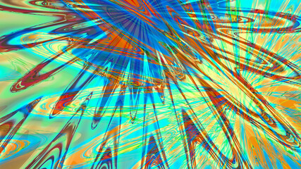 Abstract fantasy ornament pattern.