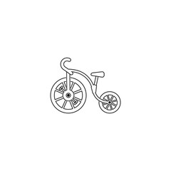 vintage bicycle icon