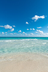 Beach at Cancun Hotel Zone, Mexico