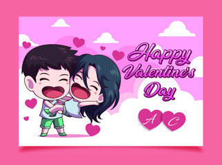 couple valentine day love cute