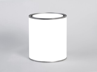 3d rendering mock up Paint Can