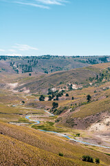 Fototapeta premium view of the river