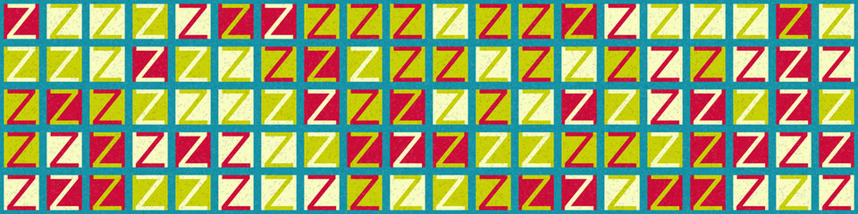 Abstract Geometric Pattern generative computational art illustration