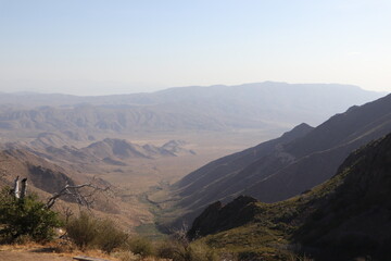 Obraz premium Landscape Garnet's Peak in California, by the famous PCT.