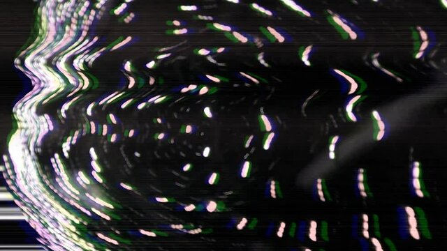 Abstract background with bubbles. Movement lights in the city.