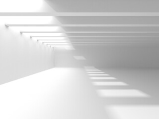 Obraz premium White Modern Background. Abstract Building Concept