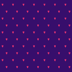 Red heart pattern. Love background Web	