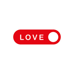 love social media signs vector	
