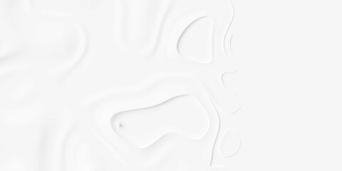 Random offset white fading out organic island shapes geometrical background wallpaper banner pattern with copy space