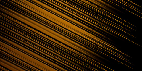 Business card with luxury diagonal line pattern in gold, black color on black background. Formal premium template for invitation design