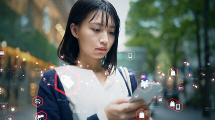 モバイルネットワーク © metamorworks