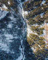 Winter wonderland in the Bucegi Mountains, Southern Carpathians, Romania