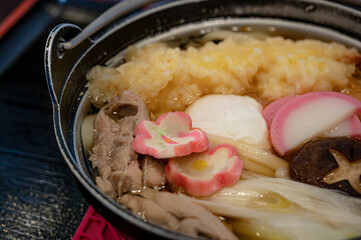 なべ焼きうどん