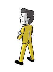 怖い仁王立ちの上司