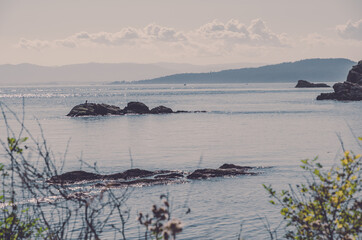 Coastal view on Pender Island
