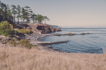 Coastal view on Pender Island