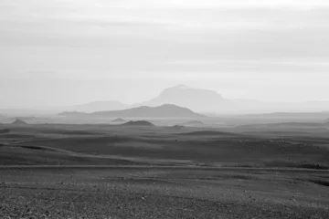 Fototapeten Grau fog in the mountains  © Pooyan Shafiei